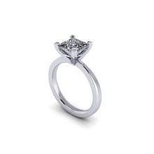 daniel pepe solitär ring juwel engagement hochzeit schmuck diamant silber gold engagem mode sterling anhänger halskette schönheit ohrringe ringe 3d print model - Mito3D