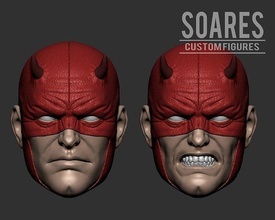 temerario 2 pacco testa 3d stampa modello headsculpt figura azione demolitore viso giocattolo giochi giocattoli 3d print model - Mito3D