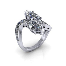 darian kaar marquet diamond ring jewel gem engagement wedding jewellery silver jewelry gold engagem fashion sterling pendant necklace beauty earrings pendants rings 3d print model - Mito3D