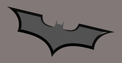 dark knight trilogy - batman batarang dc movies christopher nolan replica copslay prop diy 3dmodel 3dprint christian bale toys game gametoys games 3d print model - Mito3D