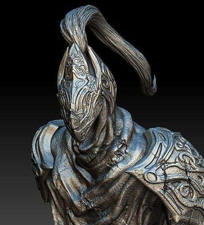 oscuro almas artorias estatua Arte guerra arte fan escultura 3d impresión modelado esculturas oscuras 3d print model - Mito3D