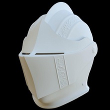 sombrio almas cavaleiro capacete 3d impressão escuras 3dprint cabeça imprimível plástico jogos brinquedos acessórios 3d print model - Mito3D