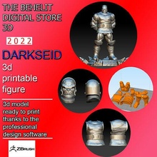darkseid dc Comics Batman Dc comics Eindruck 3ddesing Zahl Statue Kunst Skulptur Skulpturen 3d print model - Mito3D