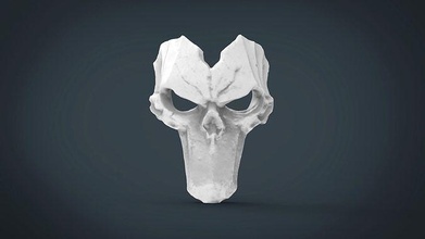 darksiders horsemen death mask model 3d printing print helmet horsmen fashion 3d print model - Mito3D