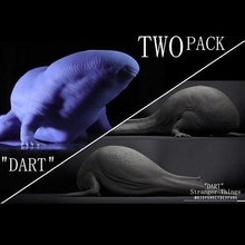 Dart oyunu yabancı 2 paketlemek sahne 1 Evcil Hayvan canavar Demogorgon demodog hayvan yaratık bilimkurgu dünya dışı minyatürler figürinler korku fantezi 3d print model - Mito3D