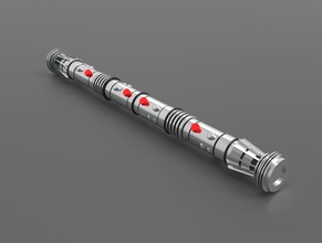 dark malmener sabre laser cloner guerres épisode 1 étoile blaster jeux jouets 3d print model - Mito3D