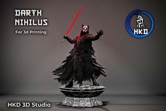 Darth nihilus hayran Sanat star savaşlar 3d Yıldız Savaşları revan Vader tokmak Kotor darthrevan koleksiyon şövalyeler cumhuriyet Sith Kral karanlık sidious oyunlar 3d print model - Mito3D