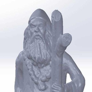 darwesh 3d sculpture statue art vieux décor prix spiritualité moulage scans répliques collectionner catholicisme saut d'obstacles 3d print model - Mito3D