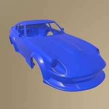 datsun 280z printable car body renault slot 1 10 separate parts scalextric tamiya rc miniz crawler kyosho axial traxxas micro 24 games toys game accessories 3d print model - Mito3D
