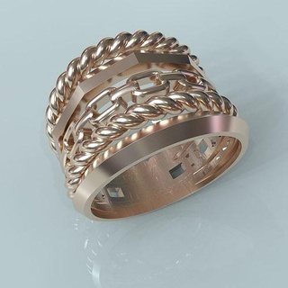 david yurman deporte anillo 3dm anillos oro joyería joya imprimible plata compromiso Boda Moda diseño real royaldesign2018 dorado 3dmmodel blanco diamante 3d print model - Mito3D