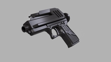 dc17 battlefront star wars pistol clone commander bad batch cody rex rebels trooper games toys 3d print model - Mito3D