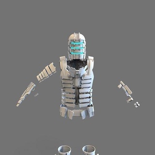 tot Platz Remake isaac Clarke Körper tragbar Rüstung Helm Maske Cosplay Kostüm passen Grusel Charakter unheimlich Hobby DIY 3d print model - Mito3D