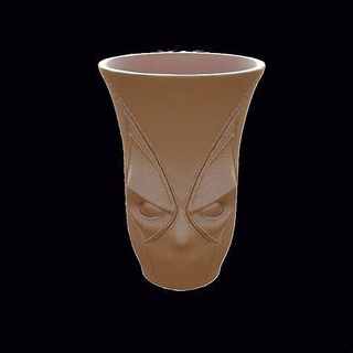 Dead Pool vase articles ménagers accessoires pot poterie Rose décor maison 3d print model - Mito3D