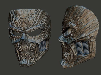 death doom inspired concept art muratgul cgsociety mask stl doctor dr marvel scary villain scans replicas 3d print model - Mito3D