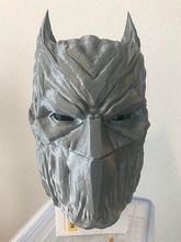 death knight vtoy batman helmet dark mask cowl dc hero bruce wayne night evil art replicas scans 3d print model - Mito3D