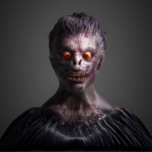 death note-Büste Kunst tot Hinweis Tod Grab monster Kreatur die Büste Film netflix fantasy, fiktive halloween film horror crypt Skulpturen 3d print model - Mito3D