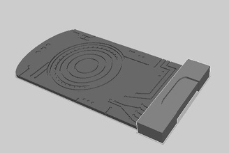 ölüm star çalıntı veri kart disk planlar plan savaşlar leia ee iblis kartı sanat taramalar kopyalar 3d print model - Mito3D