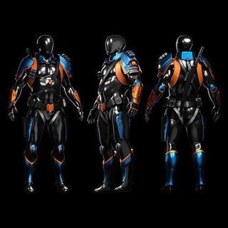 deathstroke titans armor 3d printing stl batman dc cosplay costume suicide squad slade wilson bruce wayne hobby diy 3d print model - Mito3D