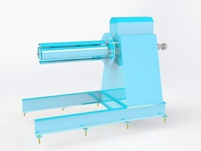 decoiler machine uncoiler sale sheet metal manual hydraulic price science engineering 3d print model - Mito3D
