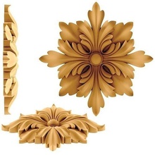 dekor 000006 süs iç mimari dekorasyon cnc altın Odun mücevher Sanat ev 3d print model - Mito3D