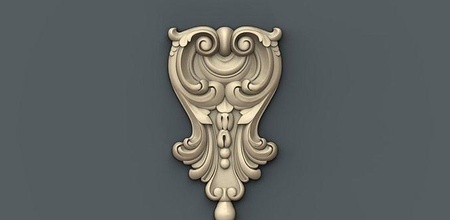 arredamento 54 ornamento interni architettonico decorazione cnc oro legna gioielleria arte Casa 3d print model - Mito3D