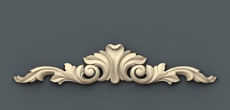 arredamento 55 ornamento interni architettonico decorazione cnc oro legna gioielleria arte Casa 3d print model - Mito3D
