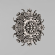 decor rosettes house carved medallions classical traditional decoration moulding corbel wall architectural ornament cornce fronton cartouche decorate details cnc 3dprint 3d print model - Mito3D