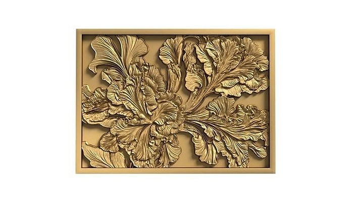 decor set 51 3d wall interior cnc decorative panel decoration wood 3dmodel carving element art gypsum plaster stucco 3dpanel architectural sculptures 3d print model - Mito3D