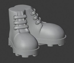decorative boot footwear foot winter gift hosedecoration house decor 3d print model - Mito3D