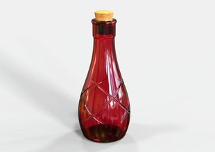 dekorativ Flasche Getränk Glas Parfüm sprühen Trinken Vase Blume Container Energie Haushaltswaren 3d print model - Mito3D