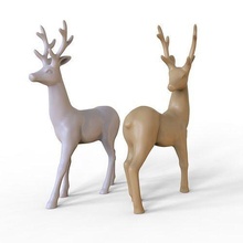 ciervos ciervo figuritas rana perro búho delfín pato casa decoración 3d print model - Mito3D