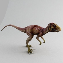 deinonychus sanat model doğa hayvan raptor diğer 3d print model - Mito3D