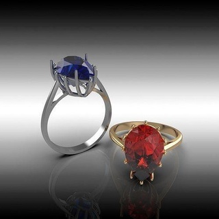 delicado Pera diamante anillo 5 joyería joya oro plata cnc 3dprinted Moda diseño imprimible señales impresión prototipos anillos diamantes 3d print model - Mito3D