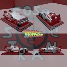 delorean back to future car vehicle backtothefuture movie moviecar chibi hobby diy 3d print model - Mito3D