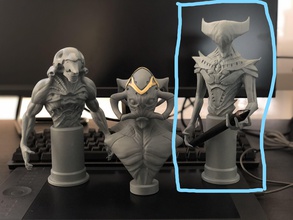 demon-3d printing model games-toys sculpture toy art creature statue alien people fun chess games toys other 3d print model - Mito3D