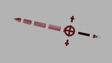 demone sangue spada avventura finn passatempo Fai 3d print model - Mito3D