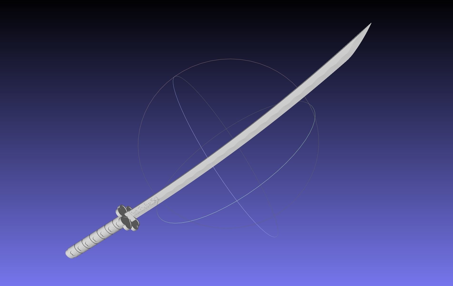 demonio asesino mitsuri katana imprimible modelo espada juguete arma fantasía afilado kanroji kimetsu yaiba anime réplica disfraz cosplay montaje 3d impresión juegos juguetes 3D print model - Mito3D