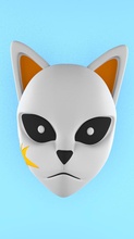 iblis avcı sabito maske kostüm oyunu cosplayer avcısı anime manga hobi kendin yap 3d print model - Mito3D