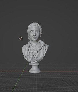 Denis diderot Fransızca filozof Sanat eleştirmen yazar ansiklopedi Jeanlerond adam dalembert kot le rond yaş aydınlanma heykeller 3d print model - Mito3D