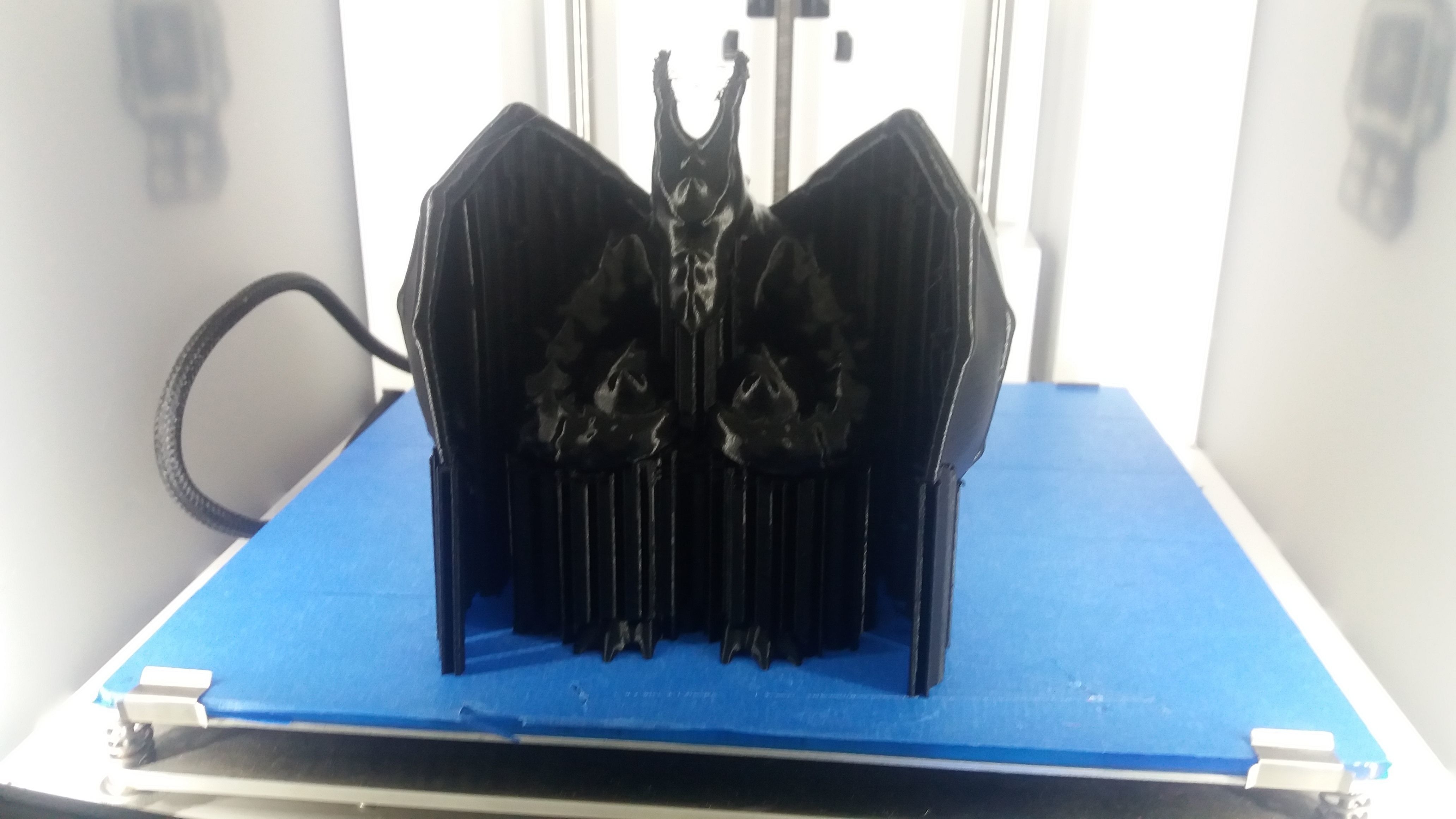 depressed crying dragon art printing 3d printable print other 3D print model - Mito3D
