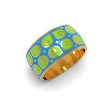 la conception des anneaux ornement 3 bijoux de l'anneau l'engagement mode beauté gem or joyau luxe mariage le platine précieux imprimable les shining d'argent livre sterling l'émail dekor 3d print model - Mito3D