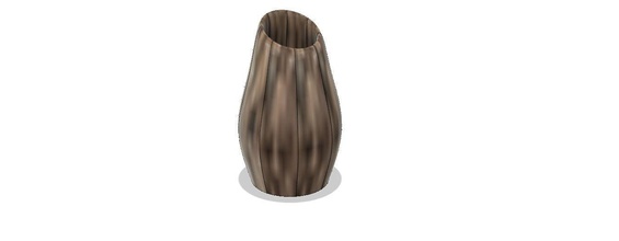 designer vase design container art glazed house decor 3dprint style houseware decoration general modern interior homesweethome 3d print model - Mito3D