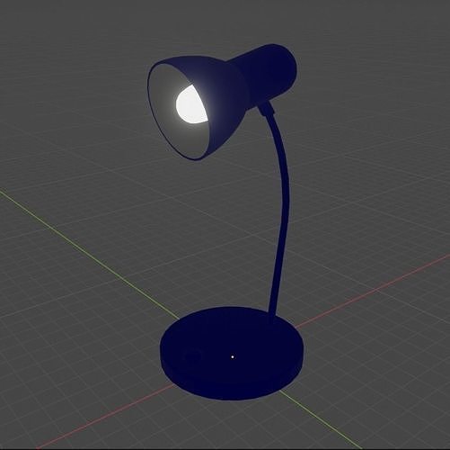 schreibtisch lampe desktop design licht technologie haus beleuchtung 3D print model - Mito3D