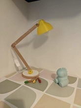 sıra Lamba masa lambası kendin yap Odun çocuklar ışık Sanat aile mobilya oda aydınlatma Ikea ev 3d print model - Mito3D