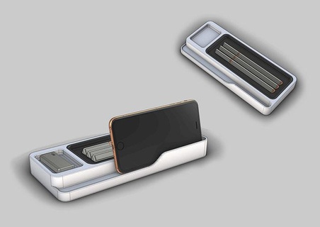 sıra dolma kalem tepsi cihaz ofis masa mobilya hobi kendin yap 3d print model - Mito3D