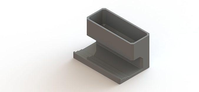 Desktop Pflanzer versteckt Lager Bereich 3dprinting modern Dekoration Dekor Design Innere Haus 3d print model - Mito3D