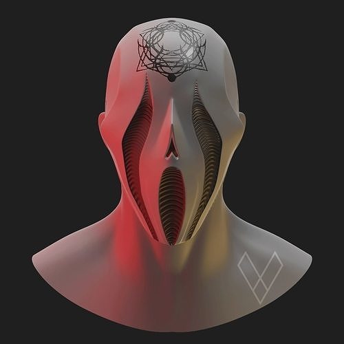 disperazione maschera mascara ordemparanormale ordemparanormaldesconjuracao ordemparanormalcalamidade setadasmascaras magistrato arte sculture 3D print model - Mito3D