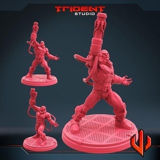 destroyer toys hero sculpture miniatures art sculptures 3d print model - Mito3D