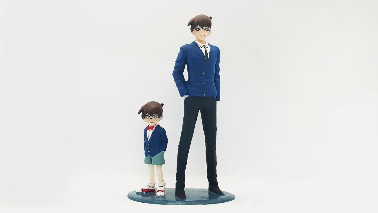 detective conan 3d model print anime character cool boy cute child art sculptures 3D print model - Mito3D
