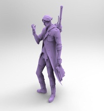 devil my cry art statuete lowpoly figure sculpture statue sculptures 3d print model - Mito3D